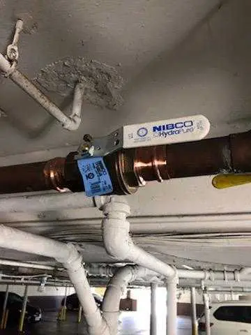 Copper pipe repair and valve work for Backflow Testing in Neiffer